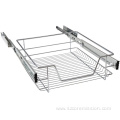 50cm Telescopic Wire Basket Pull Out Storage Drawer